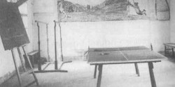 Die ehemalige Flüchtlingsküche - erstes Tischtennisdomizil